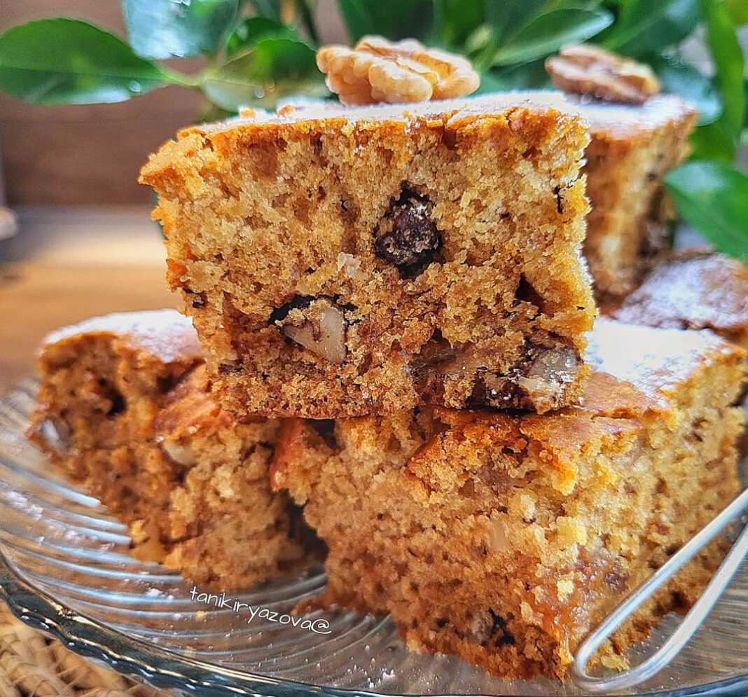 κέικ με καρύδια