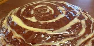 Κέικ με κακάο και σοκολατένιο γλάσο