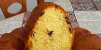 Κλασικό κέικ με σταγόνες