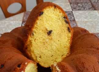 Κλασικό κέικ με σταγόνες