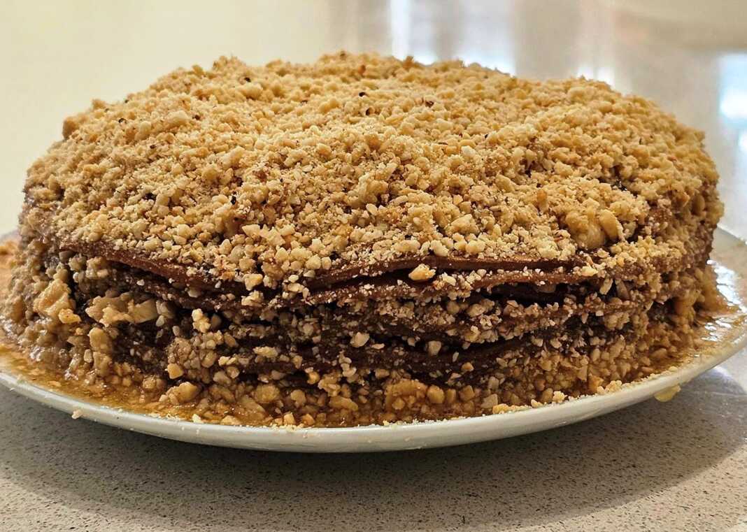 pancakes με κρέμα σοκολάτας