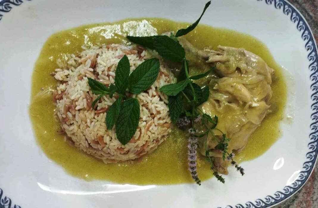 kotopoulo lemonato me saltsa λεμονάτο κοτόπουλο