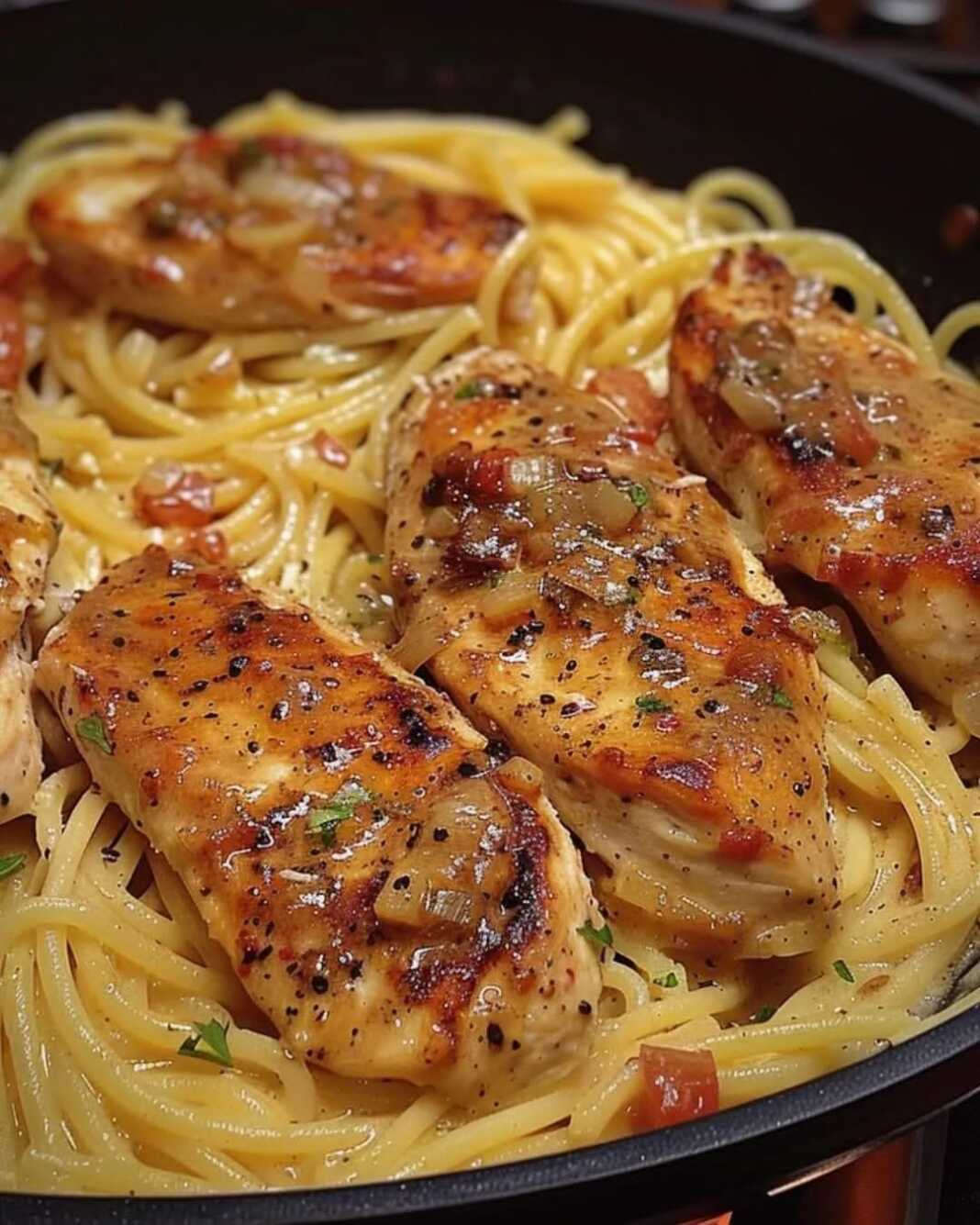 Κοτόπουλο με μακαρόνια