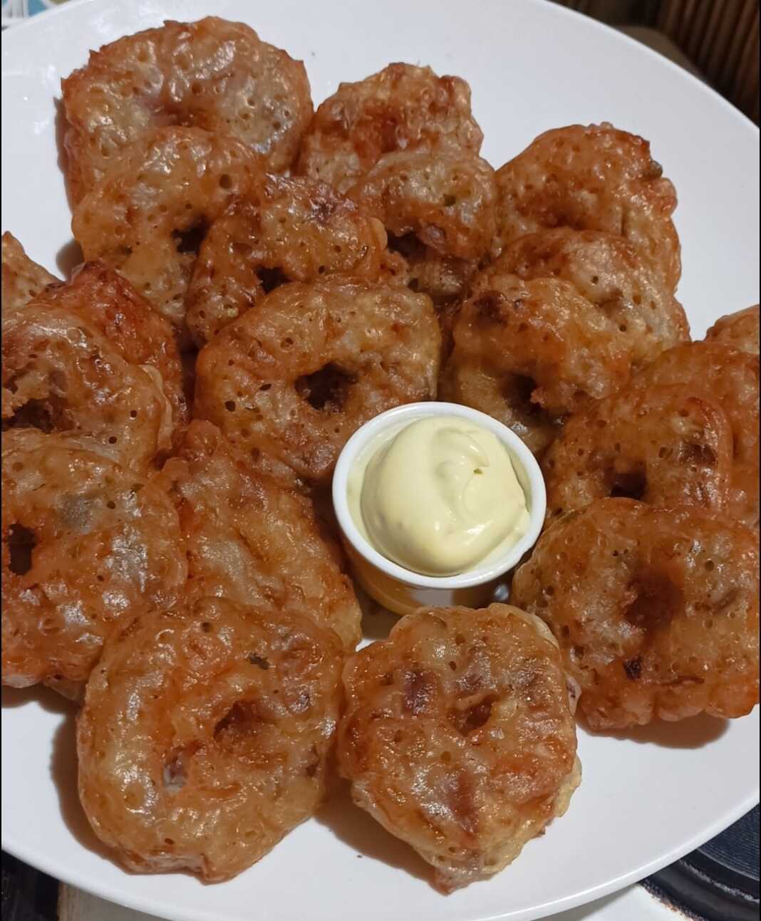 Τραγανοί Κρεμμυδοκεφτέδες