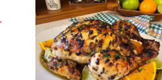 Μαριναρισμένο Κοτόπουλο ψητό