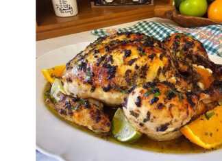 Μαριναρισμένο Κοτόπουλο ψητό