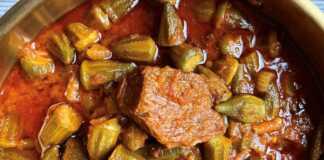 Μοσχάρι με μπάμιες