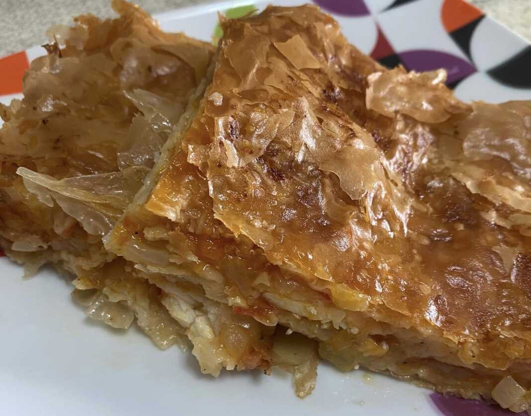 ντοματόπιτα με φέτα