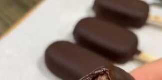 Παγωτό Ξυλάκι Μπανάνα με Σοκολάτα