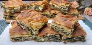 Σπανακόπιτα με χειροποίητο φύλλο