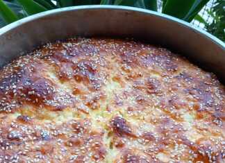 τυρόπιτα με φύλλο κρούστας