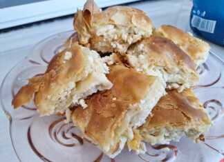 τυρόπιτα με ανθότυρο και φέτα