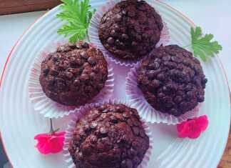 vegan muffins μπανάνας