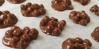 Σοκολατάκια με καβουρδισμένα φουντούκια