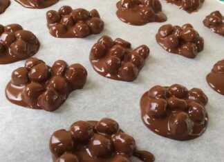 Σοκολατάκια με καβουρδισμένα φουντούκια