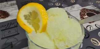 γρανίτα λεμόνι