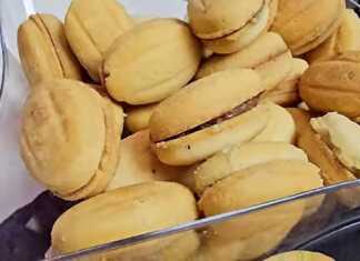 Μπισκοτένια Γεμιστά Καρυδάκια