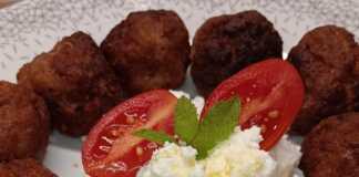 τραγανά κεφτεδάκια