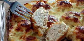 Κεφτέδες κοτόπουλου σε κρεμώδη σάλτσα