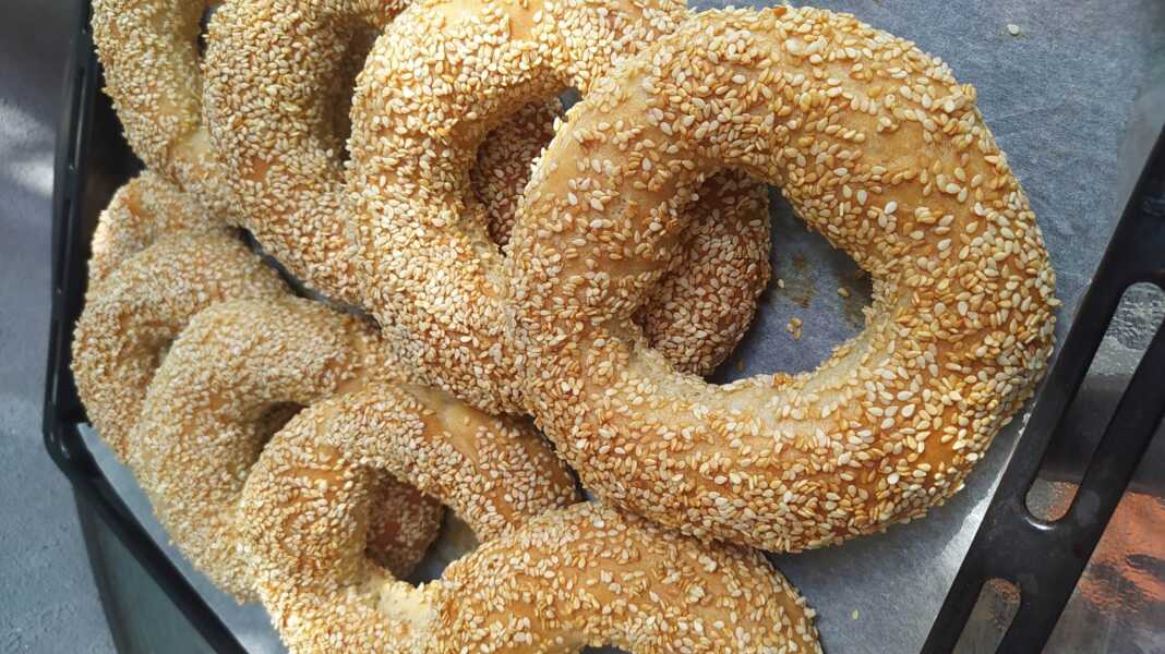 Κουλούρια με Σουσάμι