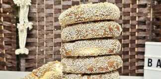 σουσαμένια κουλούρια