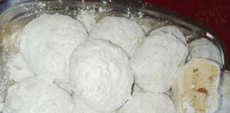 κουραμπιέδες με αμύγδαλο