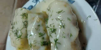 Λαχανοντολμάδες με αυγολέμονο