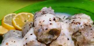 Λαχανοντολμάδες με Αυγολέμονο