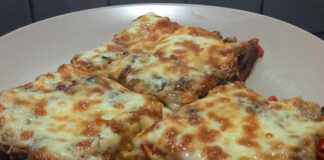 μελιτζανόπιτα χωρίς φύλλο