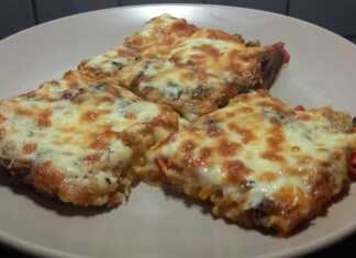 μελιτζανόπιτα χωρίς φύλλο