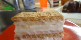 μπισκοτογλυκό με κρέμα