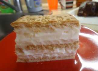 μπισκοτογλυκό με κρέμα