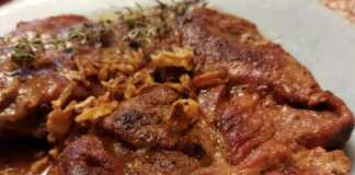 Χοιρινή Μπριζόλα Λαιμού στο τηγάνι