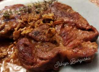 Χοιρινή Μπριζόλα Λαιμού στο τηγάνι