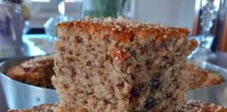 Πανεύκολο Νηστίσιμο Κέικ με Πορτοκάλι και Ξηρούς Καρπούς Νηστίσιμο Κέικ με Πορτοκάλι και Ξηρούς Καρπούς