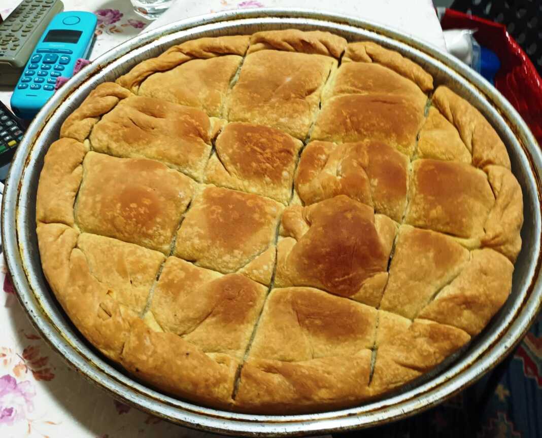 Πρασόπιτα Νηστίσιμη