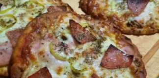 Πίτσες με Πίτες για σουβλακι