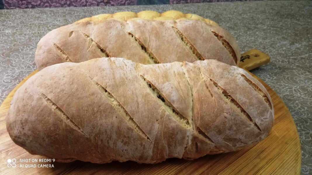 psomi xoriatiko χωριάτικο ψωμί με προζύμι