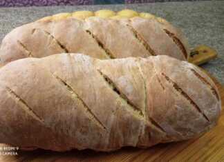 χωριάτικο ψωμί με προζύμι