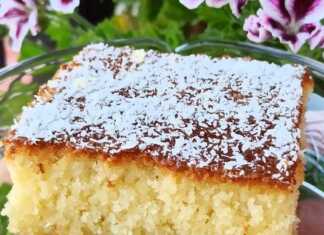 ραβανί με ινδοκάρυδο