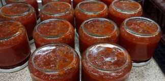 χειροποίητη σάλτσα ντομάτας