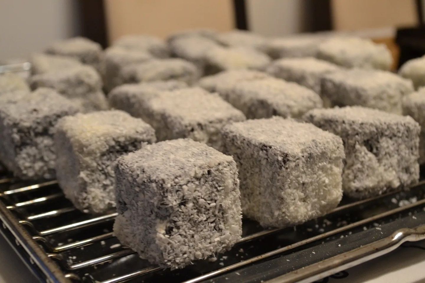Σοκολατένια Lamingtons