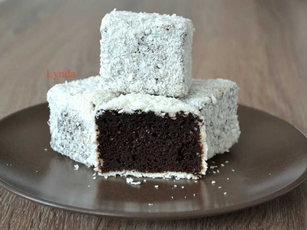 Σοκολατένια Lamingtons