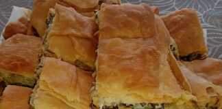 Σπανακοτυρόπιτα με Ρύζι ή Τραχανά