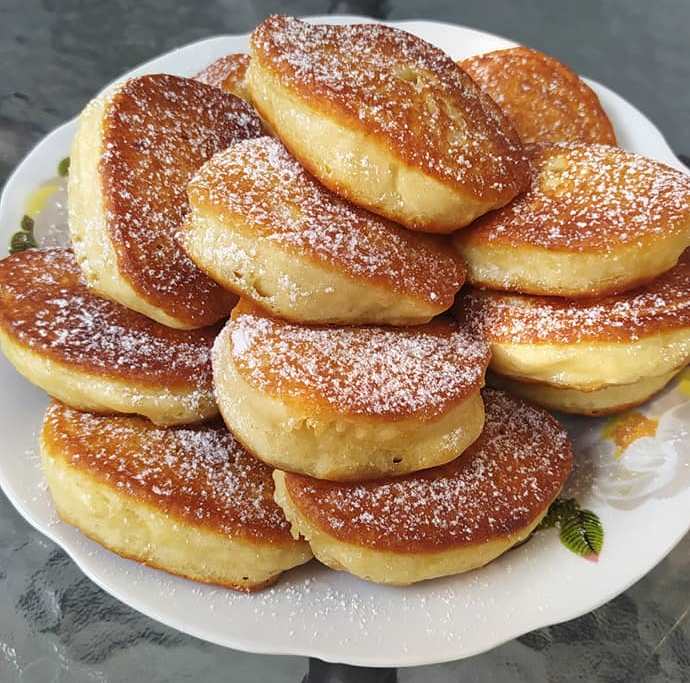 tiganites me kefir τηγανίτες με κεφίρ