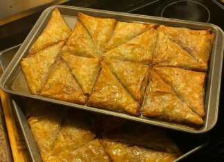 τρίγωνα γαλακτομπουρεκάκια