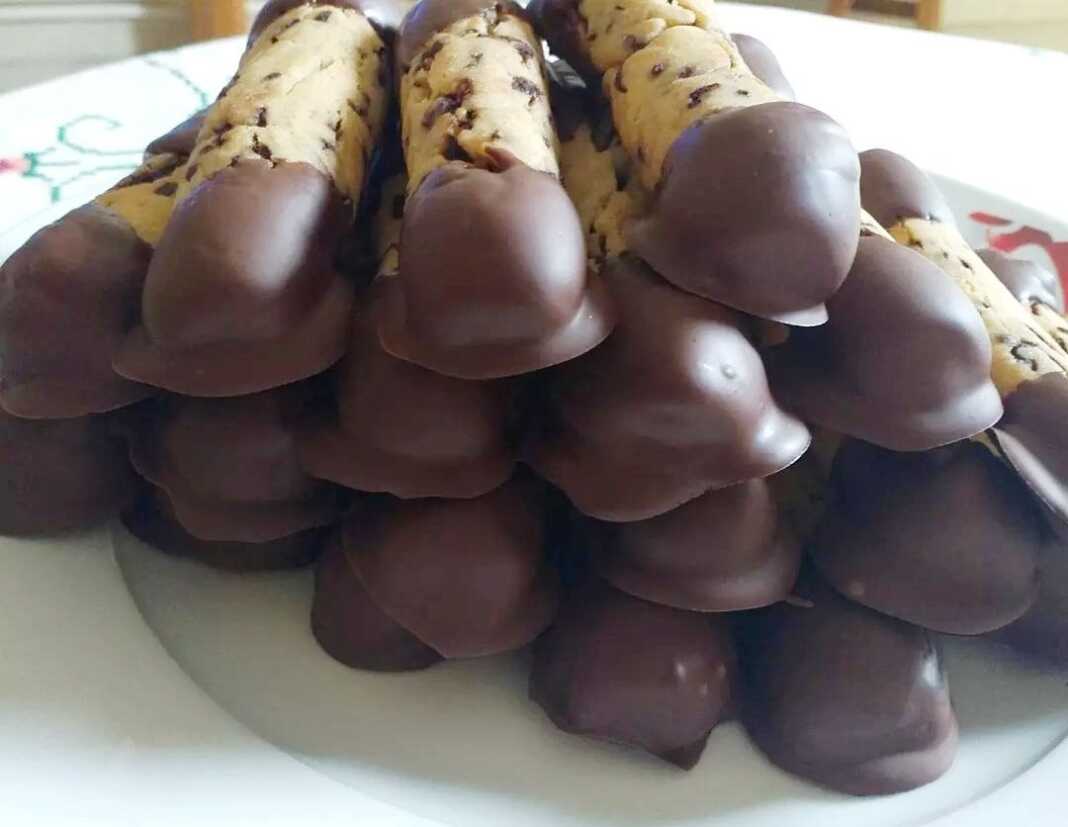 Μπισκότα με Τρούφα Σοκολάτας