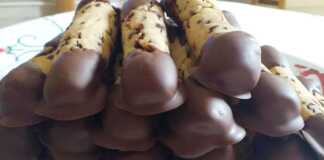 Μπισκότα με Τρούφα Σοκολάτας