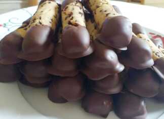 Μπισκότα με Τρούφα Σοκολάτας