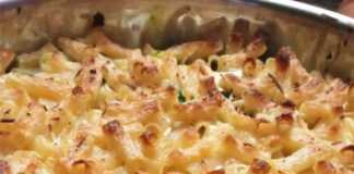 σουφλέ με ριγκατόνι και σπανάκι